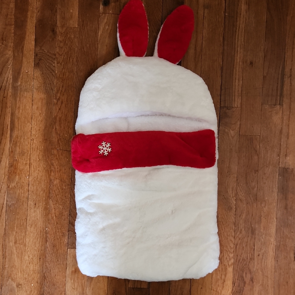 Plush Bunny Themed Sleeping Bag